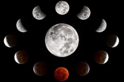 eclipse lunaire lune rousse