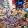 shibuya tokyo japon crosswalk