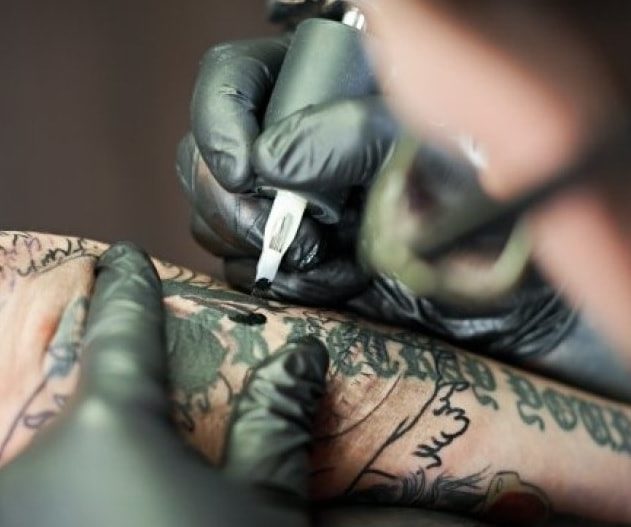 tatouage permanent encre