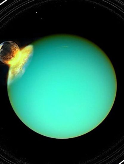 uranus collision planete mysterieuse changement
