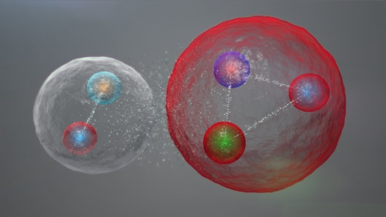 hadrons baryons mesons quarks