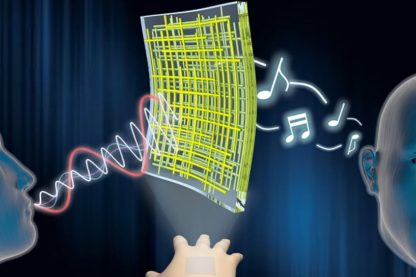 nanomembranes peau musique