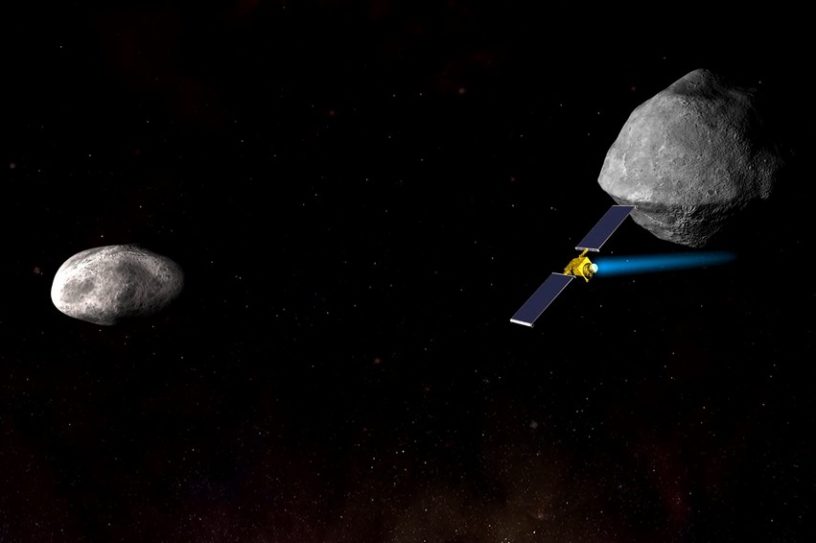 NASA vaisseau spatial DART mission asteroides protection planete