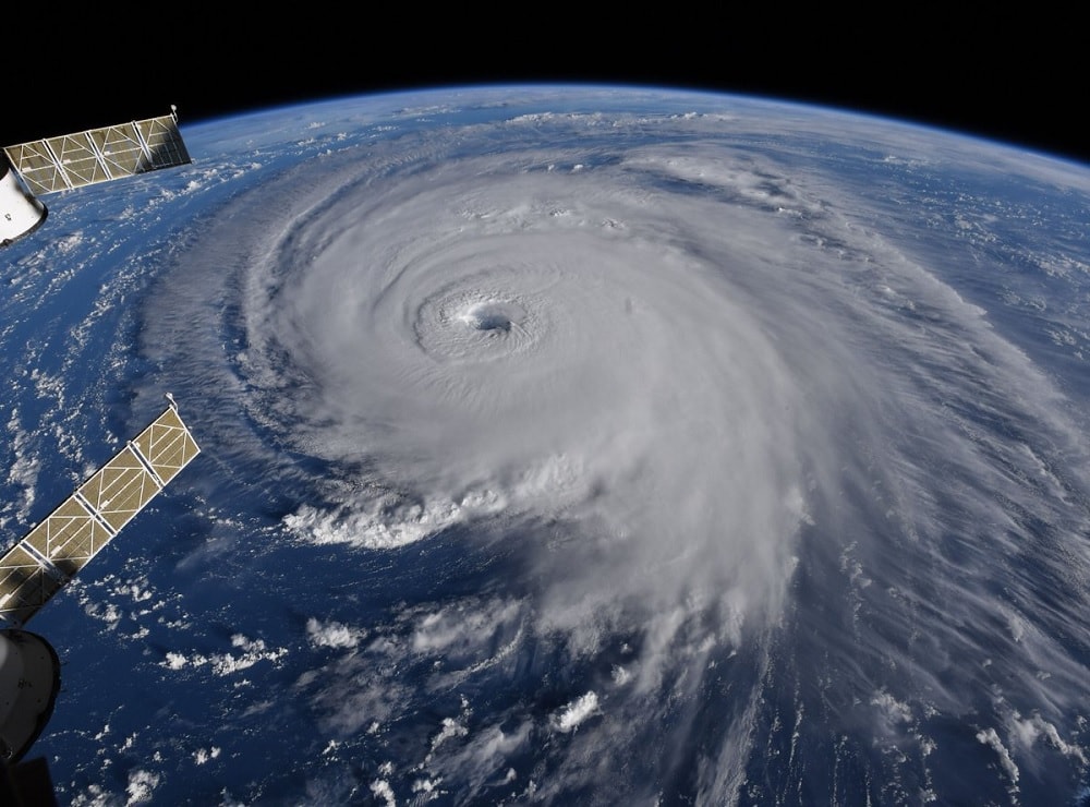 ouragan florence iss