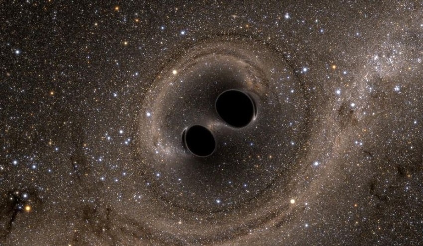 fusion trous noirs ondes gravitationnelles