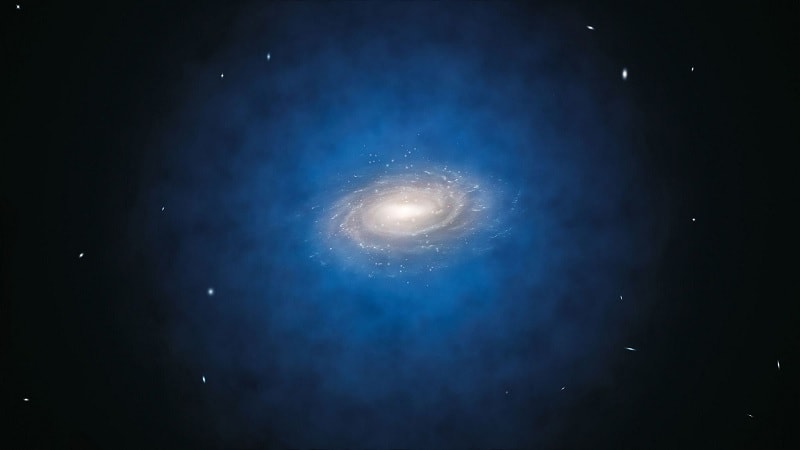 galaxie halo matiere noire