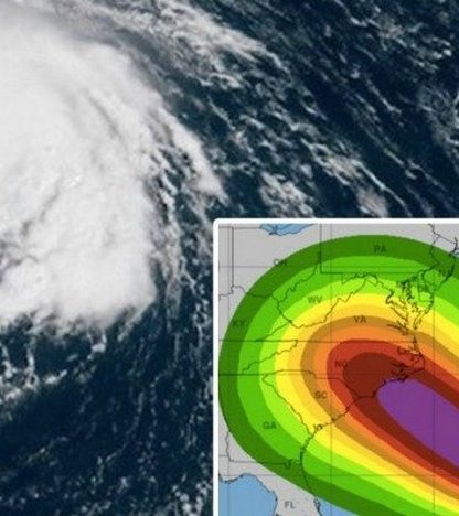 ouragan florence atlantique tempete