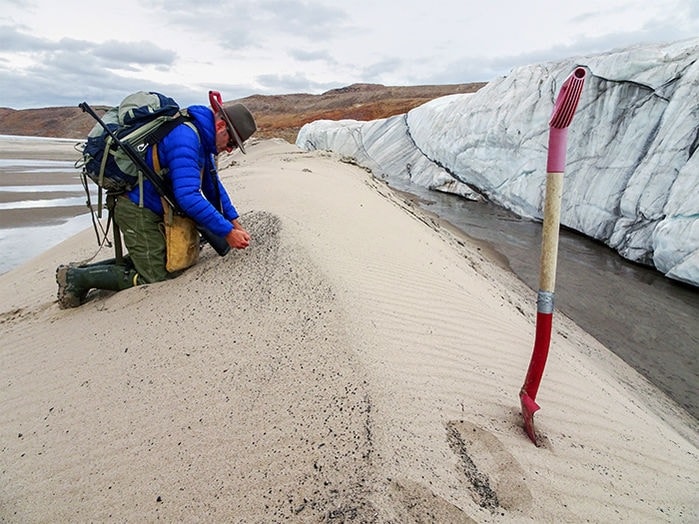 sable sediment groenland