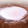cratere glace korolev mars express