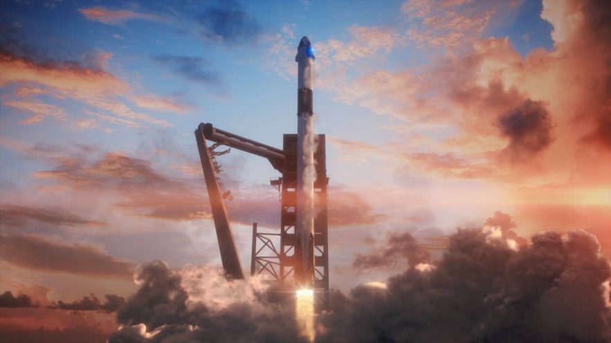 nasa SpaceX falcon9 crewdragon