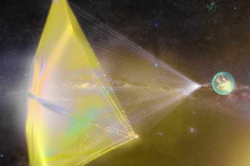 laser voile breakthrough starshot