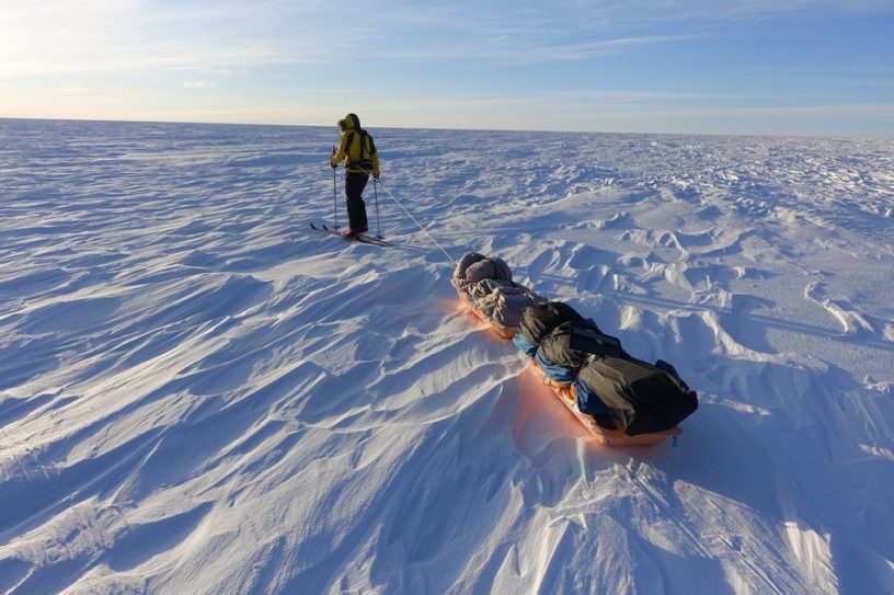 traversee antarctique glace froid treck randonnee preparation condition physique avoine survie