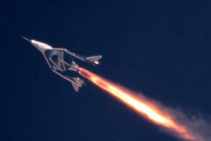 virgin galactic vol spatial avion humain equipage vol espace