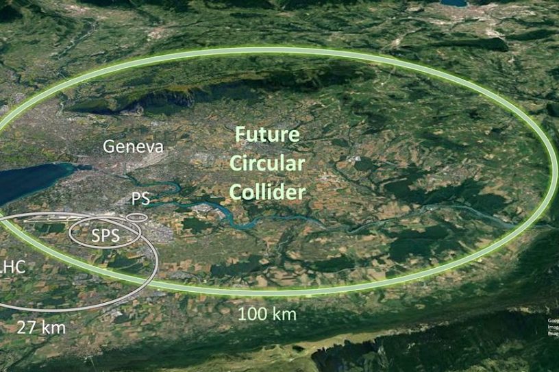 cern projet nouvel accelerateur particules futur collisionneur circulaire