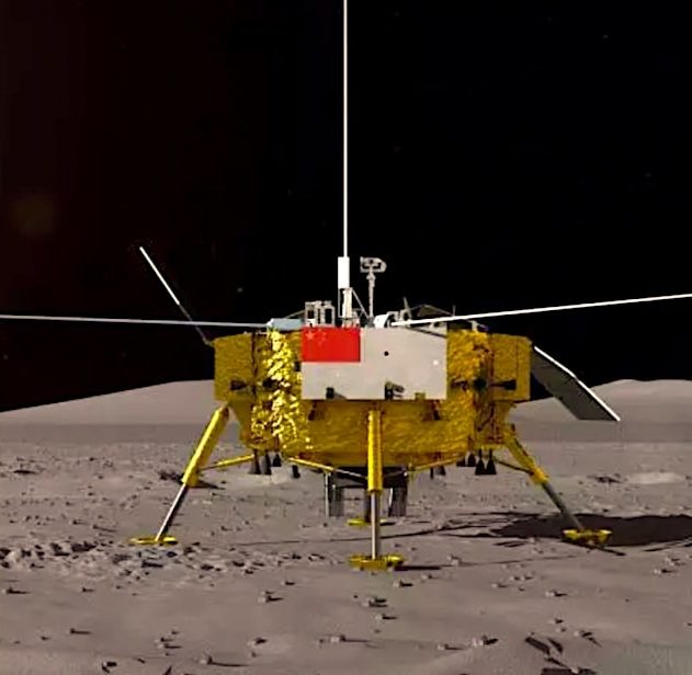 change 4 atterrisseur rover face cachee lune
