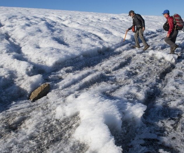 calotte glaciere fonte glace ile baffin rechauffement climatique changement climat