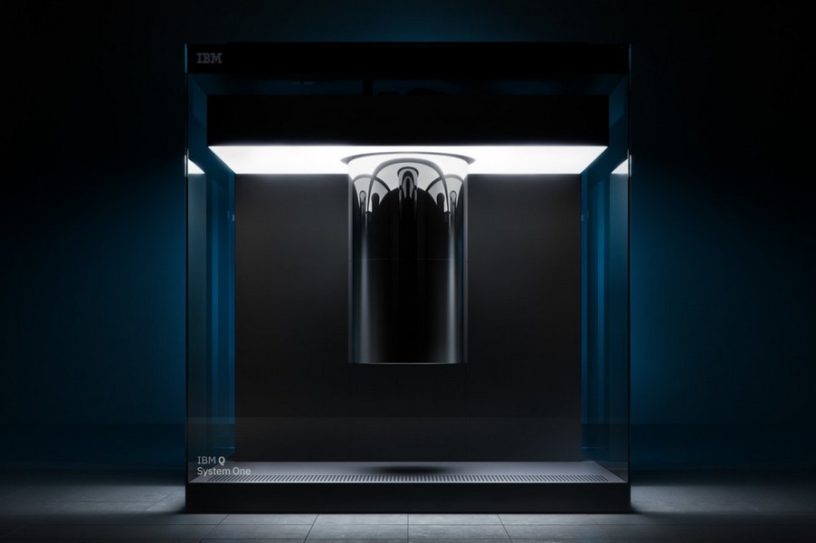 ordinateur quantique qubits ibm q system one
