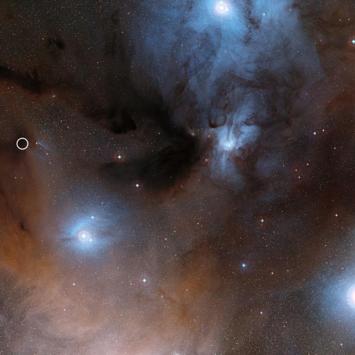 region formation etoiles rho ophiuchi IRAS16293-2422-B