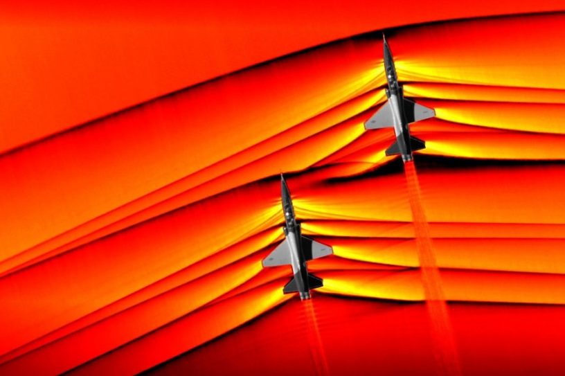 ondes interaction avions supersoniques