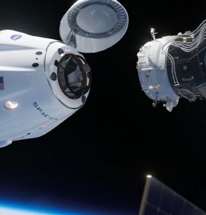 station spatiale internationale elon musk nasa spacex crew dragon