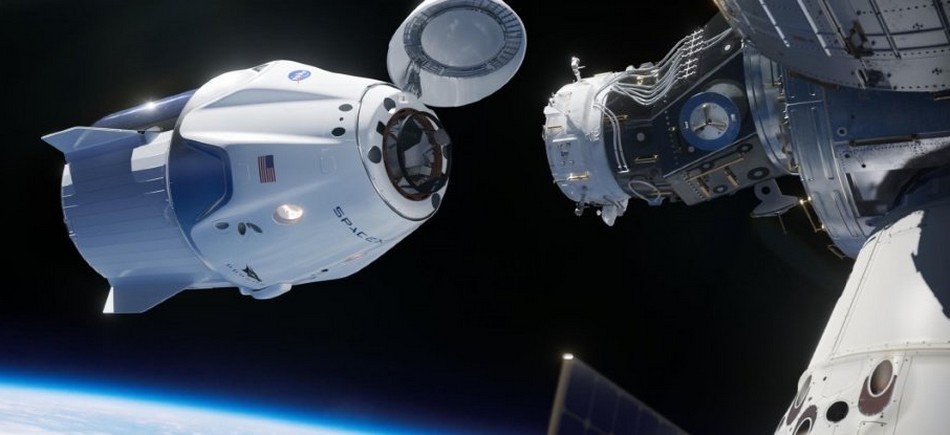 station spatiale internationale elon musk nasa spacex crew dragon