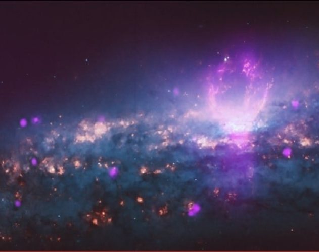 superbulles galaxie synchrotron