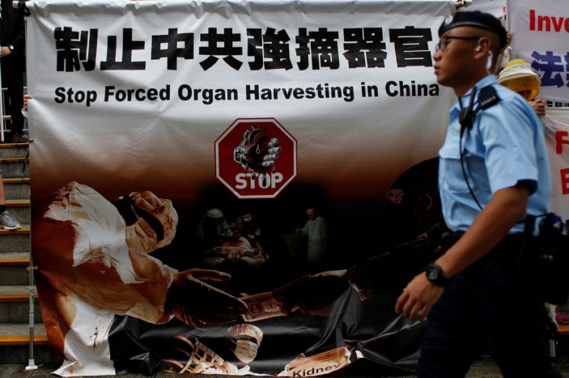 prelevement organes chine force prisonniers