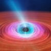 trou noir supermassif jet plasma