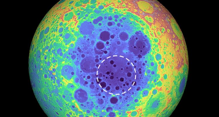Détection d'une masse anormale sous la face cachée de la Lune Détection d'une masse anormale sous la face cachée de la Lune