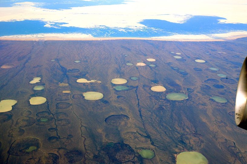 permafrost degel 70 ans plus tot hudson bay canada