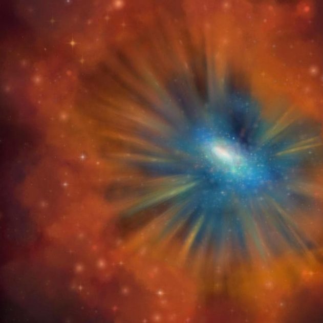 quasar decouverte mort galaxies
