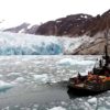 beateau mesure glacier eaux alaska