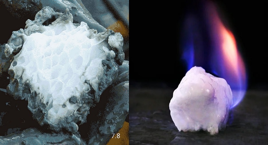 co2 hydrates methane