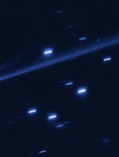 asteroide change couleurs