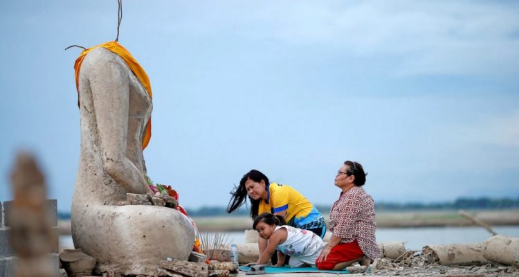 temple secheresse bouddha