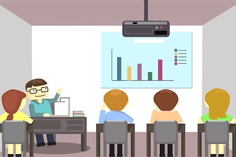 video projecteurs salles de classe
