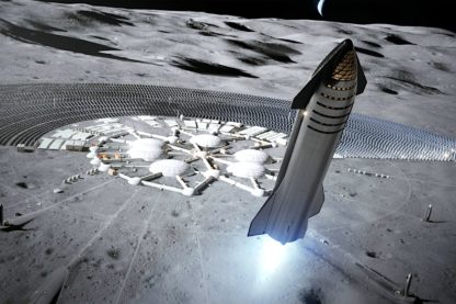 spacex starship atterrissage lune 2022