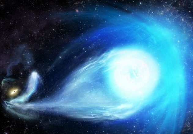 etoile centre galactique trou noir supermassif