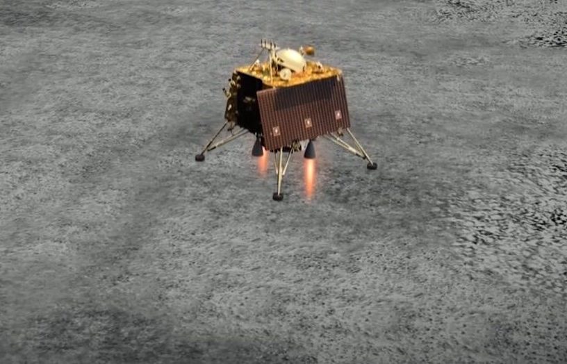 isro lune lunaire atterrissage sonde lunaire inde crash vikram