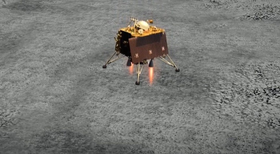 isro lune lunaire atterrissage sonde lunaire inde crash vikram