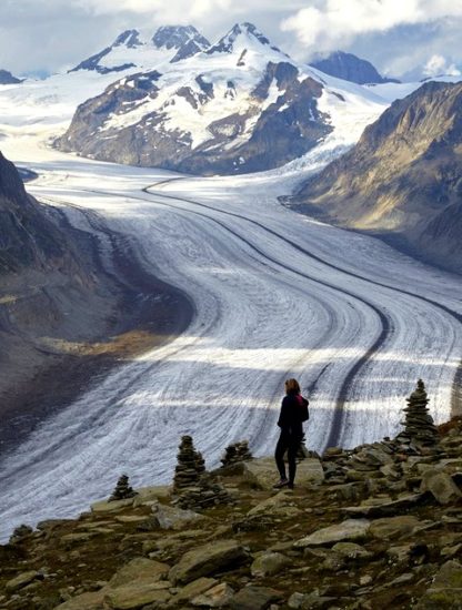 glacier suisse rechauffement changement climatique climat