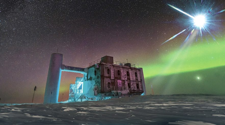 icecube neutrino observatory decouverte particules inexpliquables-2020