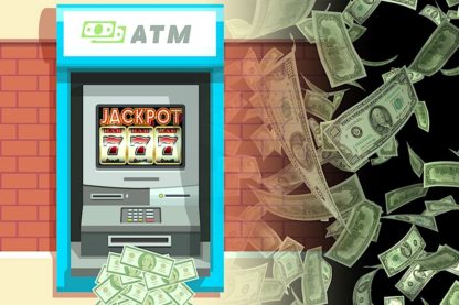 argent jackpotting piratage distributeurs billets banque