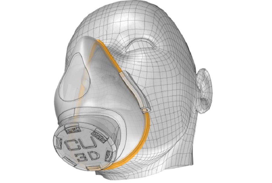 COVID-19 : un masque de protection N95 imprimable en 3D en seulement deux  heures