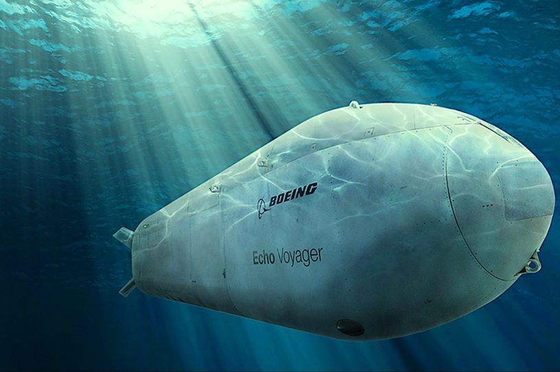 us navy boeing sous-marin intelligent autonome elimination cibles