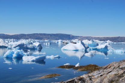 accélération fonte glaces Groenland