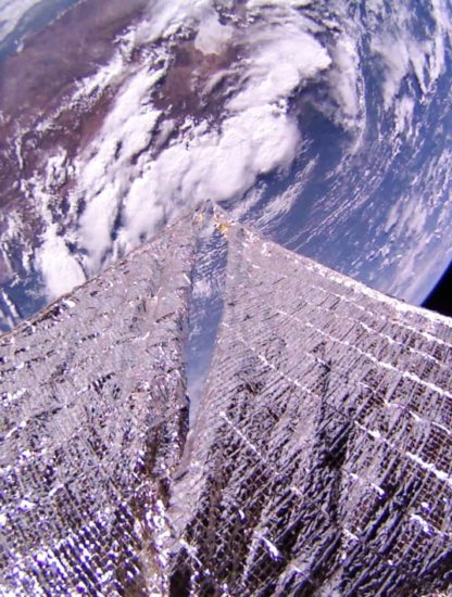 LightSail 2 Chili vue Terre