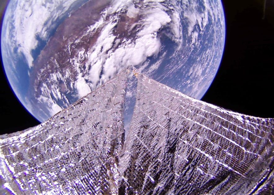 LightSail 2 Chili vue Terre