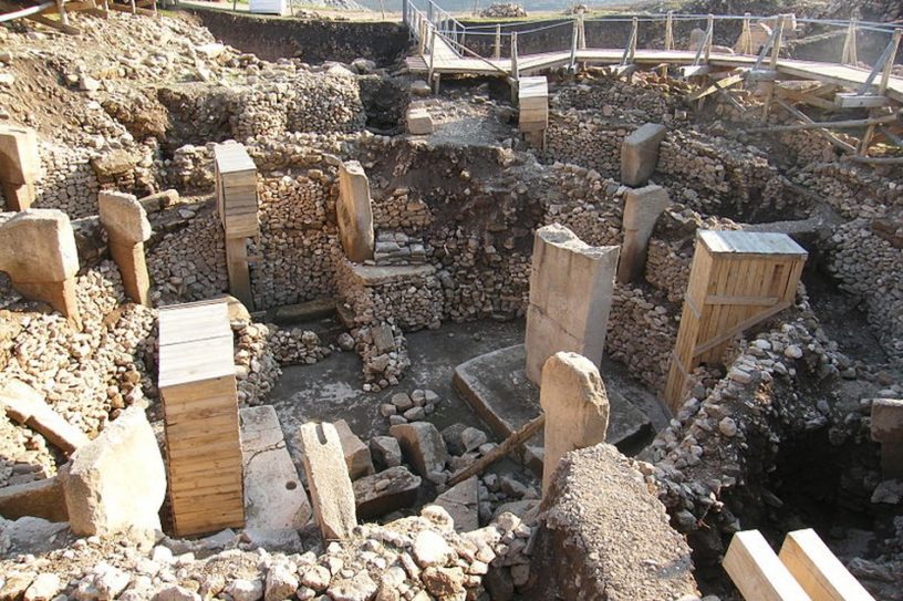 plan-gobekli-tepe fouilles turquie archeologie temple ancien