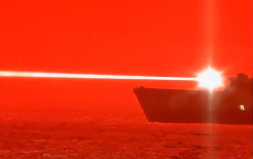 navire laser